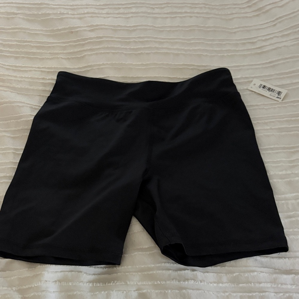 Amazon Essentials Women's Black Bike Shorts